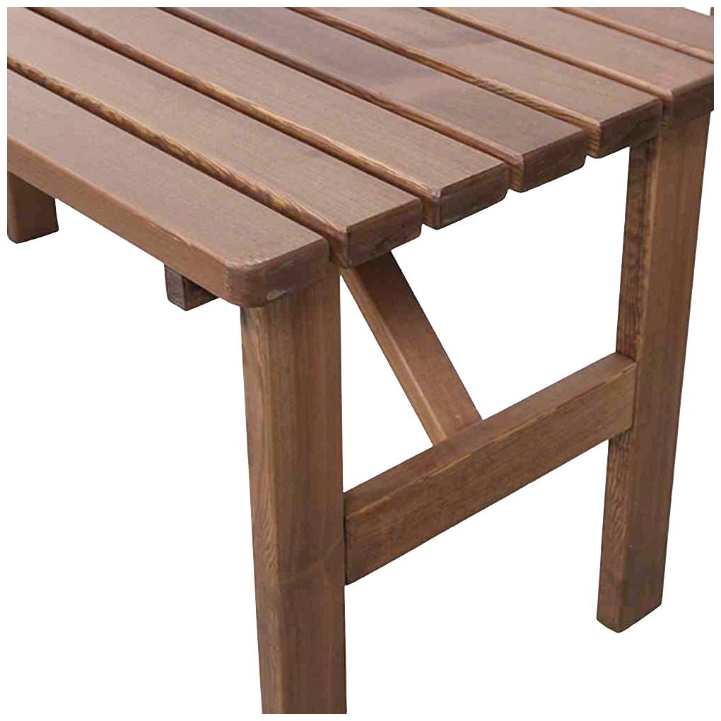 165083 Tessin Tisch, 150x72 cm, braun Kiefernholz