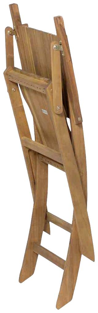 Siena Garden 120555 Falun Klappsessel Gestell und Fläche Akazienholz FSC®-100% natur