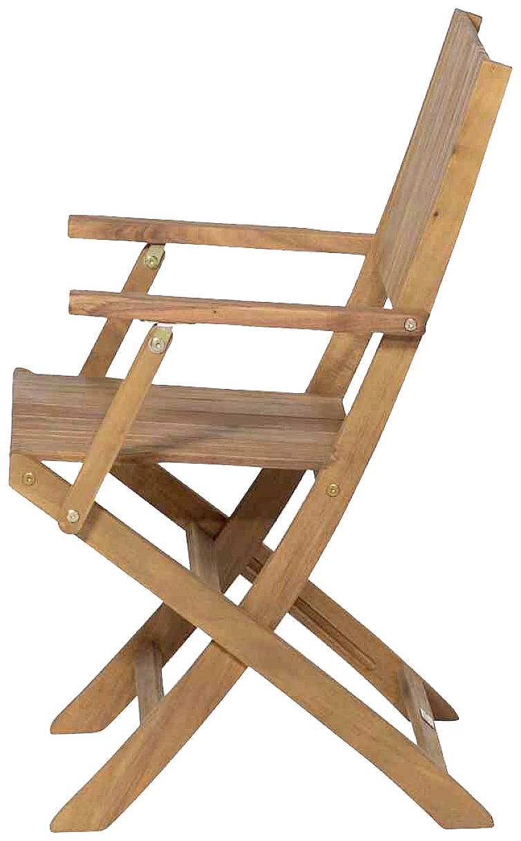 Siena Garden 120555 Falun Klappsessel Gestell und Fläche Akazienholz FSC®-100% natur
