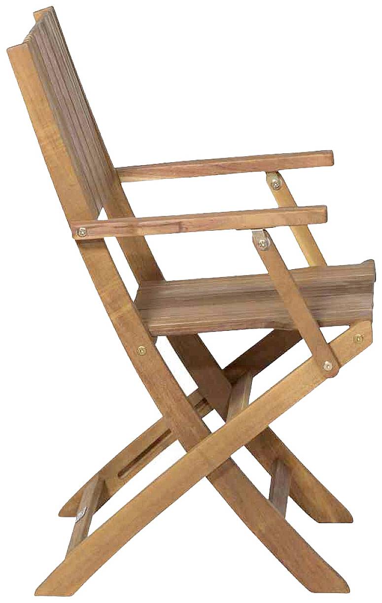 Siena Garden 120555 Falun Klappsessel Gestell und Fläche Akazienholz FSC®-100% natur