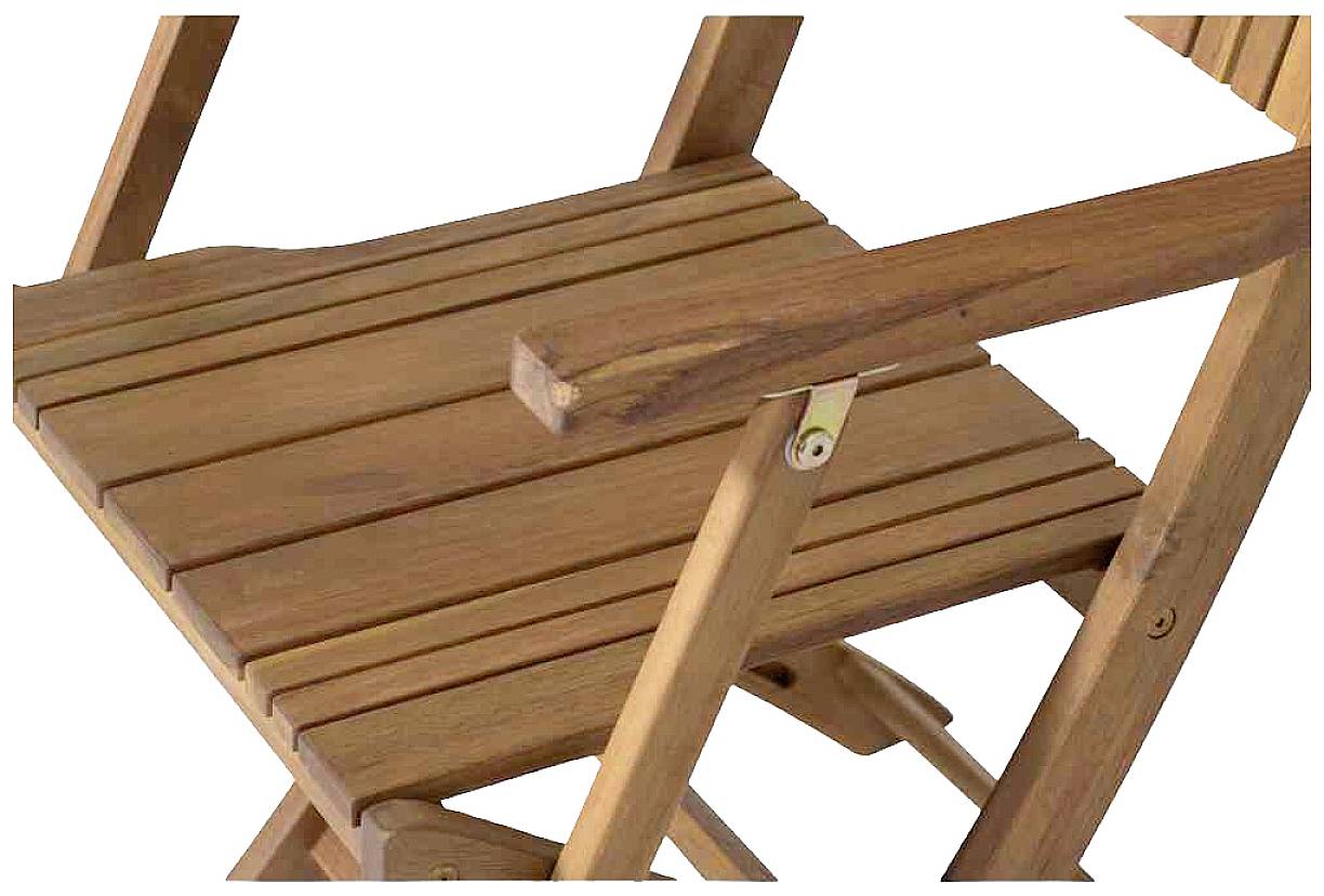 Siena Garden 120555 Falun Klappsessel Gestell und Fläche Akazienholz FSC®-100% natur