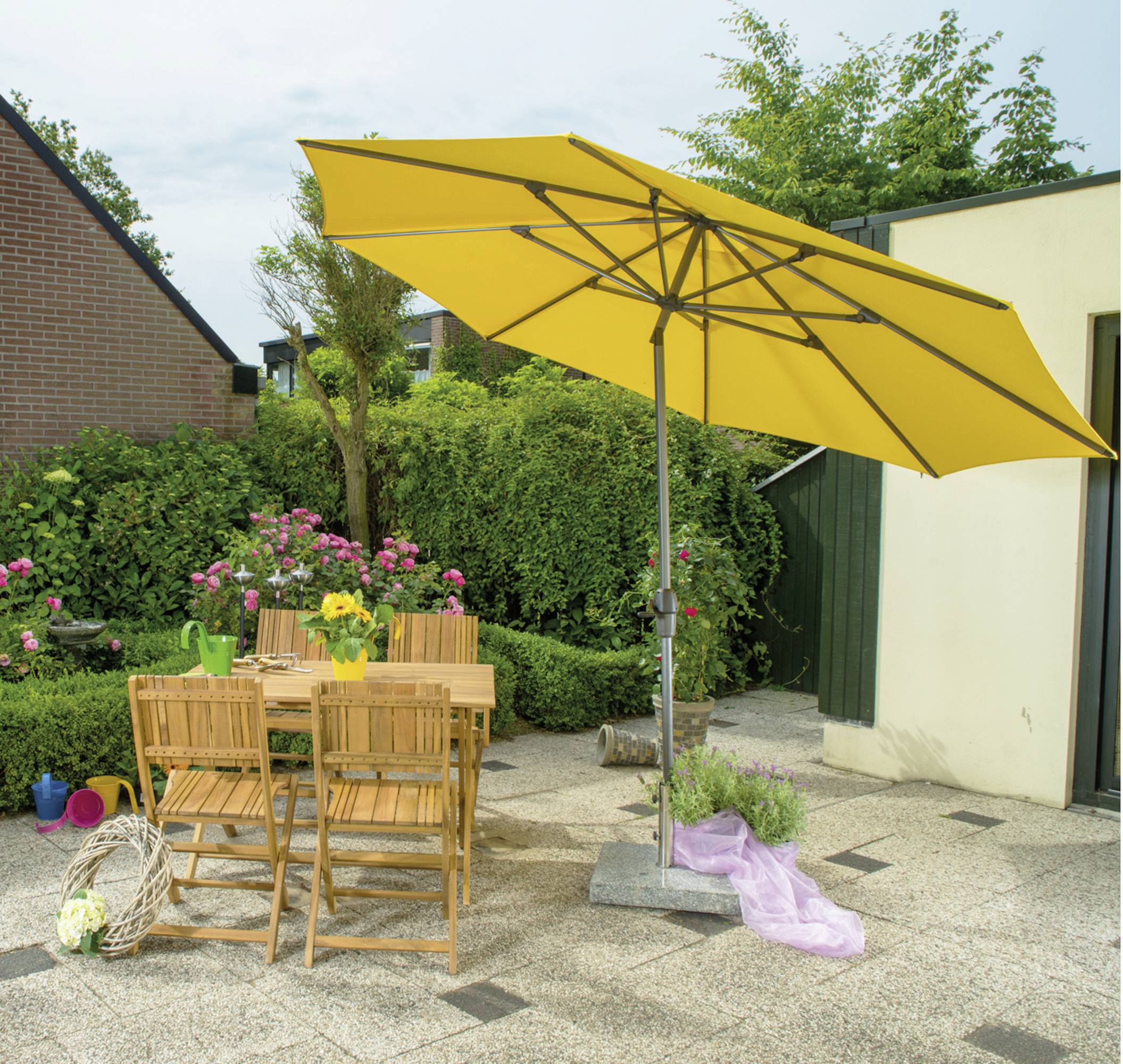 Siena Garden 120551 Falun Klappstuhl Gestell und Fläche Akazienholz FSC®-100% natur