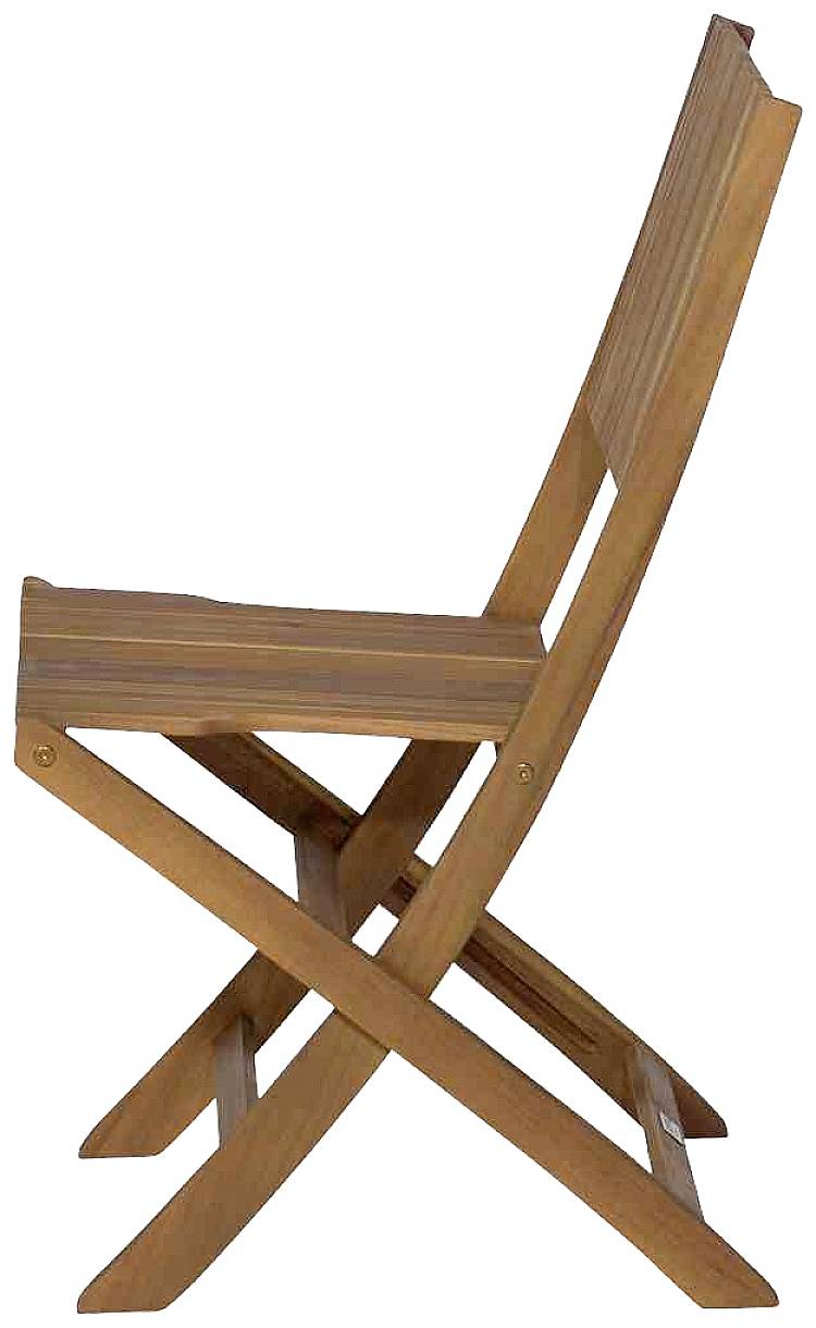 Siena Garden 120551 Falun Klappstuhl Gestell und Fläche Akazienholz FSC®-100% natur