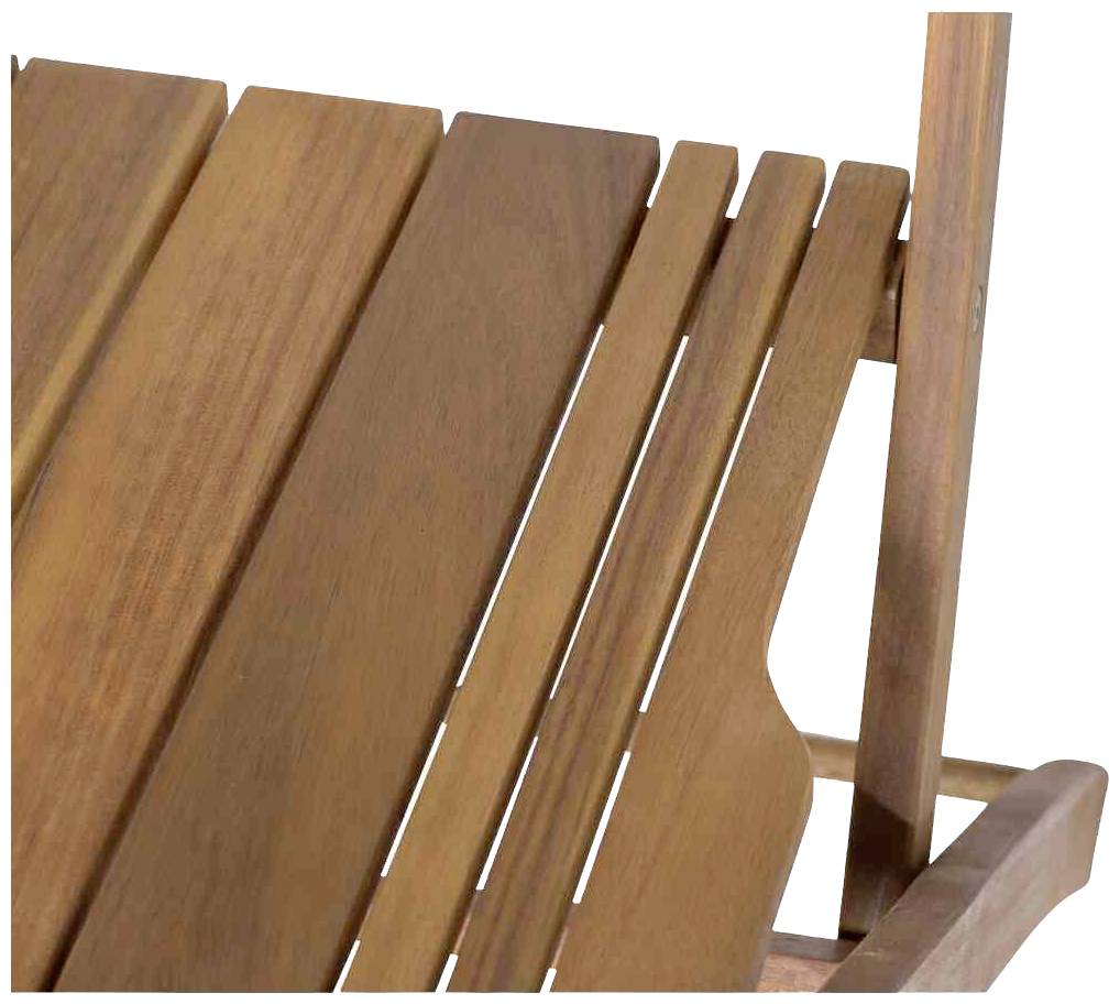 Siena Garden 120551 Falun Klappstuhl Gestell und Fläche Akazienholz FSC®-100% natur