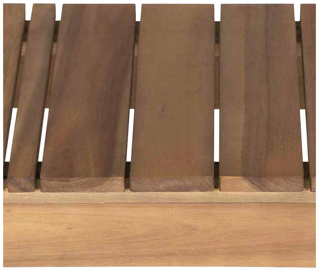 Siena Garden 357773 Falun 2er Bank Gestell und Fläche Akazienholz FSC®-100% natur