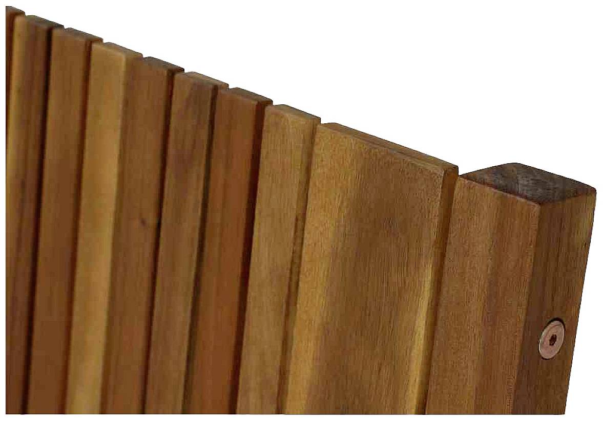 Siena Garden 120557 Falun 2er Bank Gestell und Fläche Akazienholz FSC®-100% natur