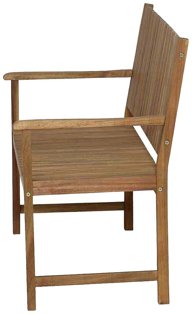 Siena Garden 120557 Falun 2er Bank Gestell und Fläche Akazienholz FSC®-100% natur