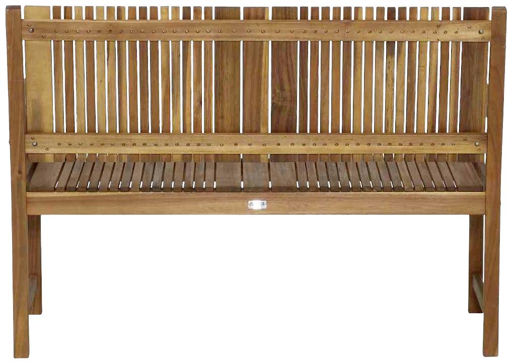 Siena Garden 120557 Falun 2er Bank Gestell und Fläche Akazienholz FSC®-100% natur