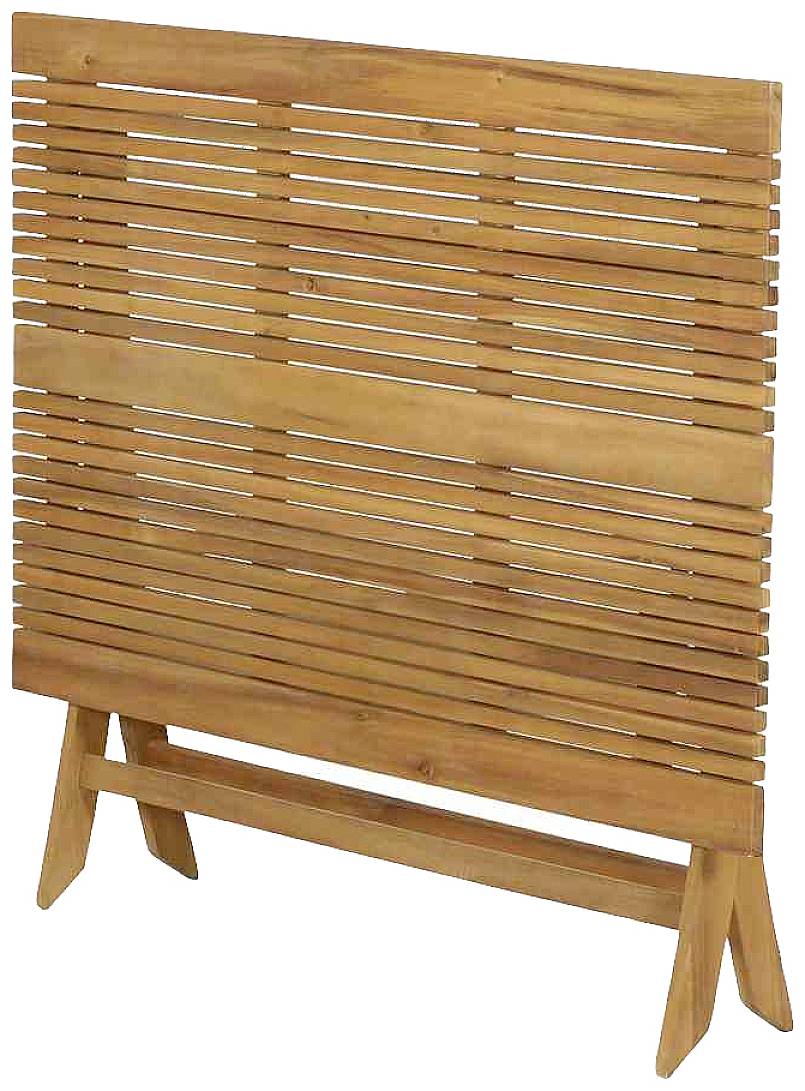Siena Garden 120573 Falun Klapptisch 120x80x74cm Gestell und Tischplatte Akazienholz natur geölt