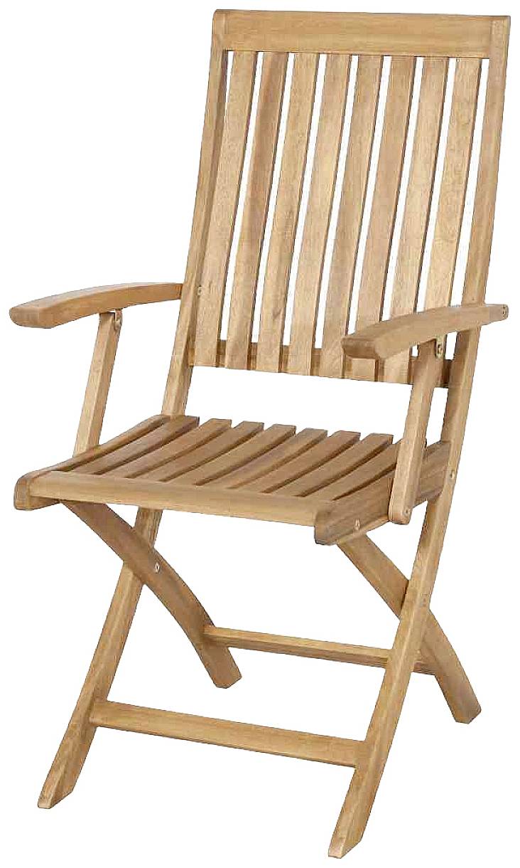 Siena Garden 120507 Paleros Klappstuhl Gestell und Fläche Akazienholz FSC®-100% natur