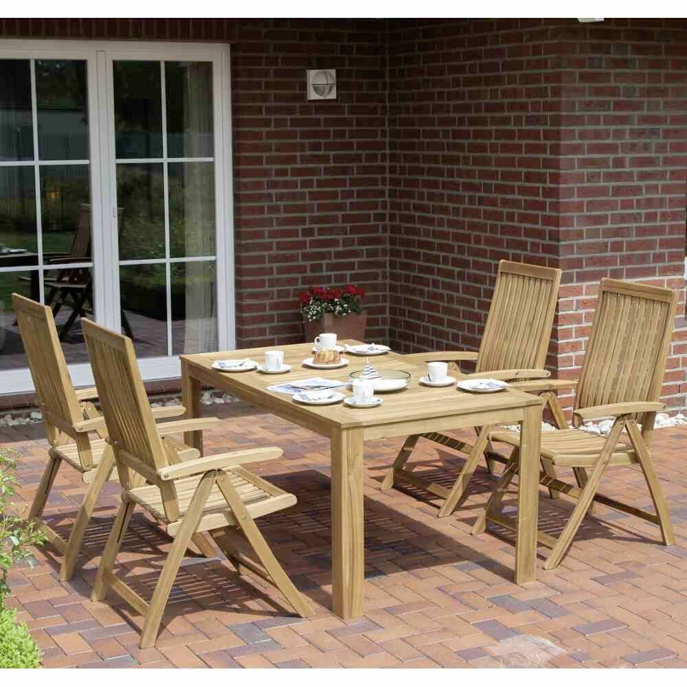 Siena Garden 120497 Paleros Klappsessel Gestell und Fläche Akazienholz FSC®-100% natur