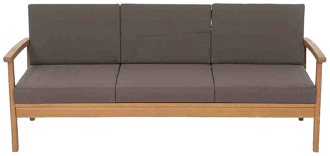 Siena Garden J04021 Tavira Lounge 4-teilig teaklook Eukalyptus FSC 100%, inkl. Kissen