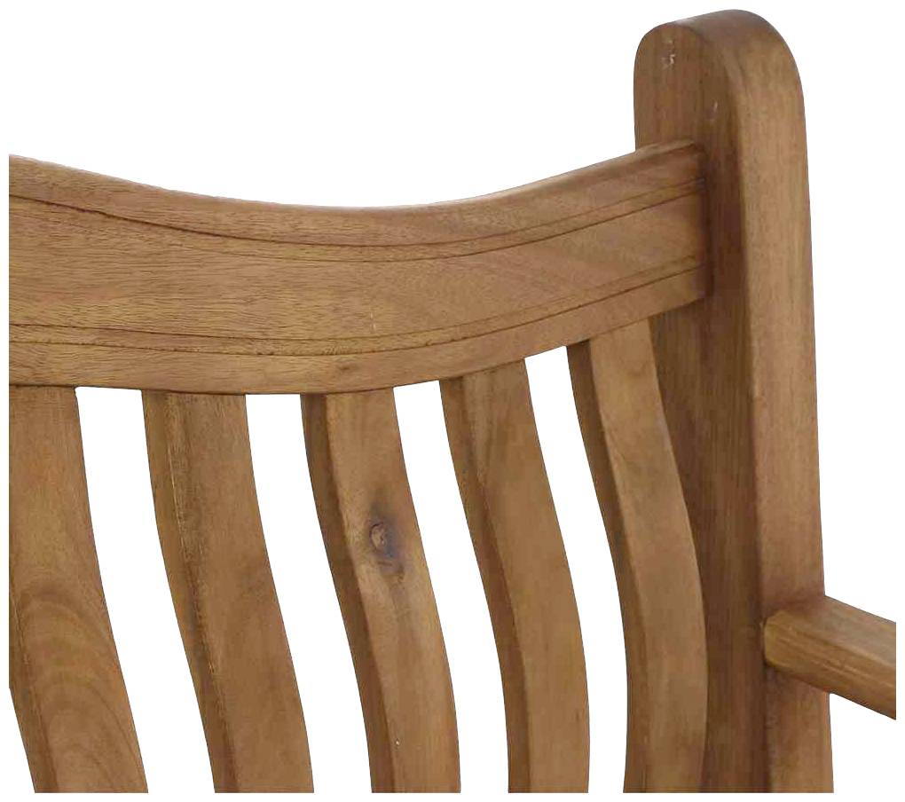 Siena Garden J04019 Dublin 3-Sitzer Bank natur Akazie FSC 100%