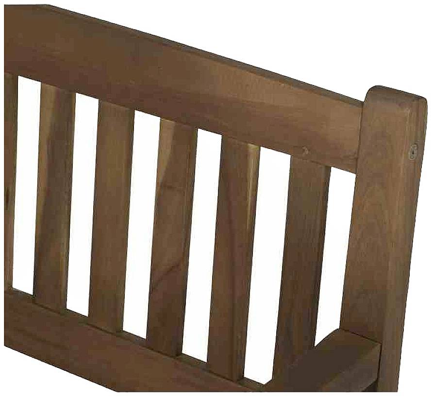 Siena Garden 672878 Florida 2er Bank Gestell und Fläche Akazienholz FSC®-100% natur