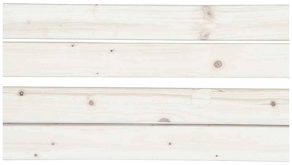 Siena Garden 484979 Park 3er Bank Gestell Stahl anthrazit, Fläche Kiefernholz kiefer