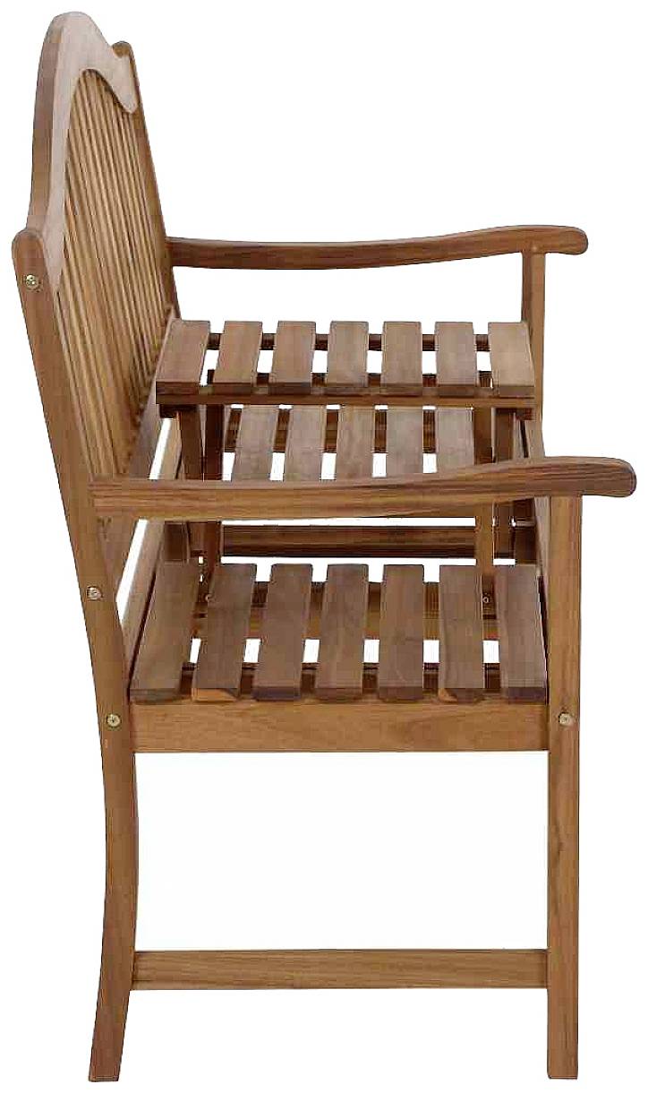 Siena Garden L19597 Pisa 3-Sitzer Bank, geölt Gestell Akazienholz FSC 100%