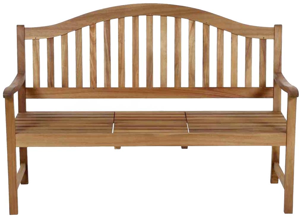 Siena Garden L19597 Pisa 3-Sitzer Bank, geölt Gestell Akazienholz FSC 100%