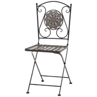 Siena Garden J04667 Como Klappstuhl Stahl mit Mosaikoptik Siena Garden J04667 Como Klappstuhl Stahl mit Mosaikoptik