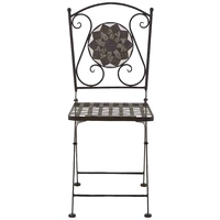 Siena Garden J04667 Como Klappstuhl Stahl mit Mosaikoptik Siena Garden J04667 Como Klappstuhl Stahl mit Mosaikoptik