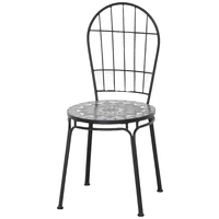 Siena Garden J53782 Como Stapelstuhl Stahl mit Mosaikoptik Siena Garden J53782 Como Stapelstuhl Stahl mit Mosaikoptik