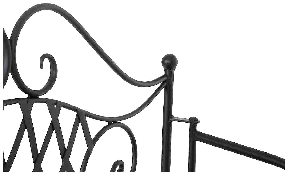 Siena Garden J53786 Como Regal 143cm Stahl mit Mosaikoptik