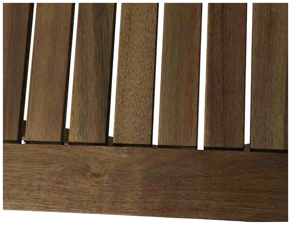 Siena Garden 673122 Almeria Balkonmöbelset, 3 tlg. Gestell und Fläche Akazienholz FSC®-Mix natur, inkl. Sitz- und Rückenkissen