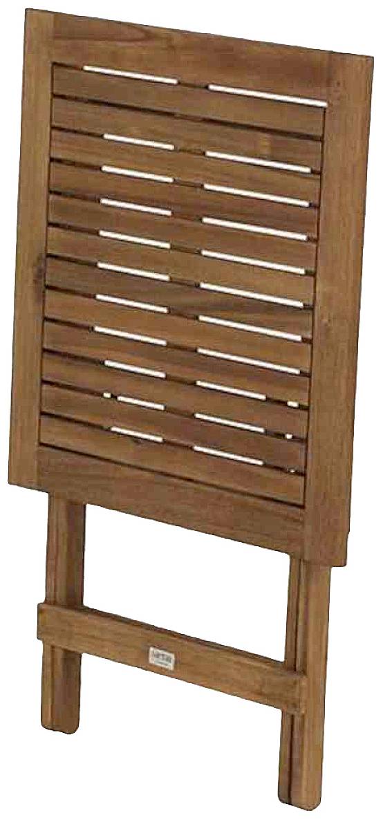 Siena Garden 673122 Almeria Balkonmöbelset, 3 tlg. Gestell und Fläche Akazienholz FSC®-Mix natur, inkl. Sitz- und Rückenkissen