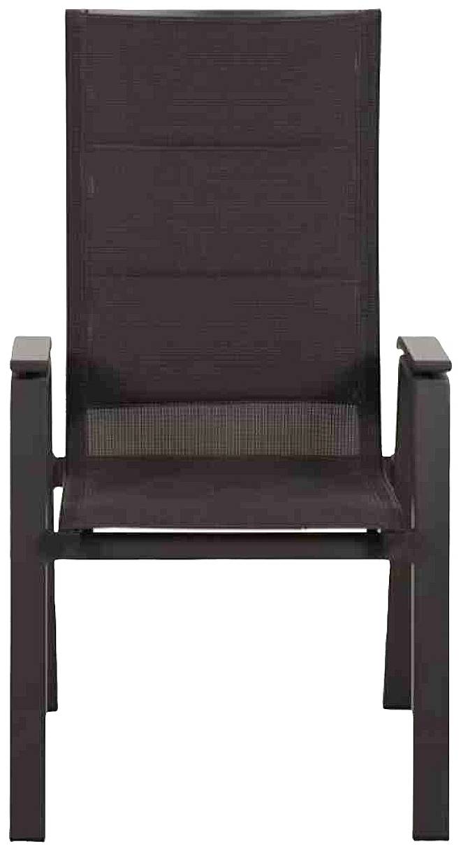 Siena Garden M21936 Milano Stapelsessel Alu,matt-anthrazit,Textilbezug padded