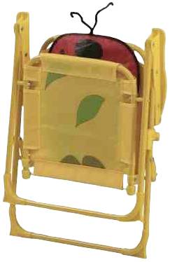 Siena Garden 672618 Marie Kindersitzgruppe 4 tlg. Gestell Stahl rot, Fläche 100% Polyester grün