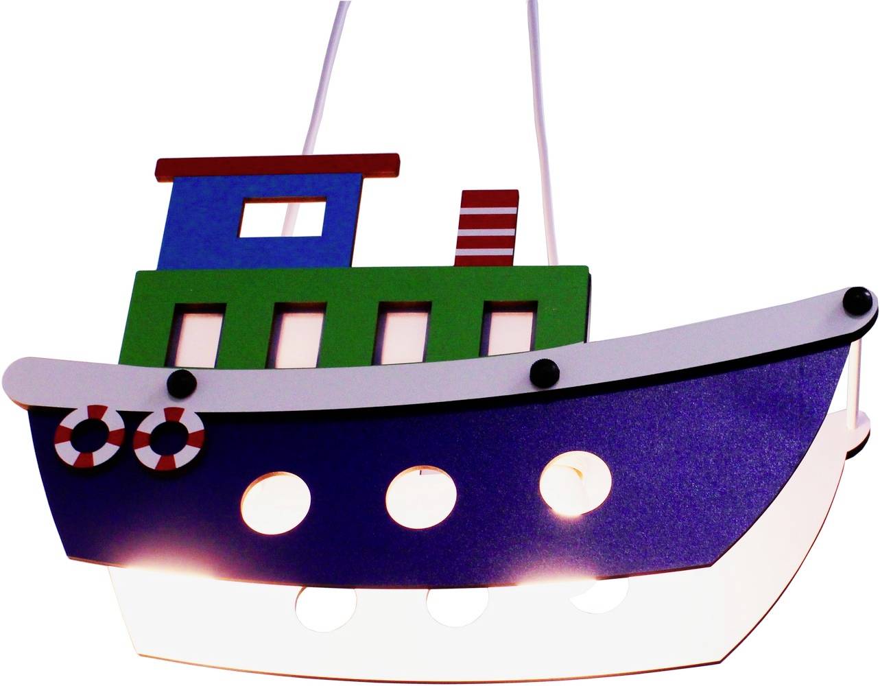 Insatech Schiff Pendelleuchte LED E14 20W Mehrfarbig