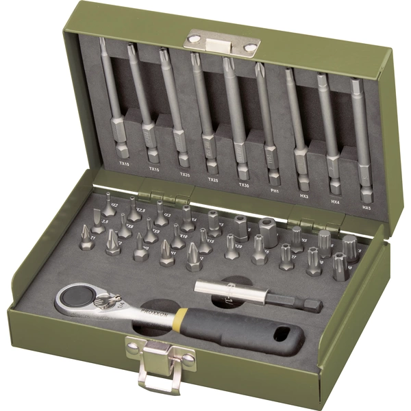 Proxxon Steckschlüsselsatz 1/4" 36teilig 23109 Proxxon Steckschlüsselsatz 1/4" 36teilig 23109