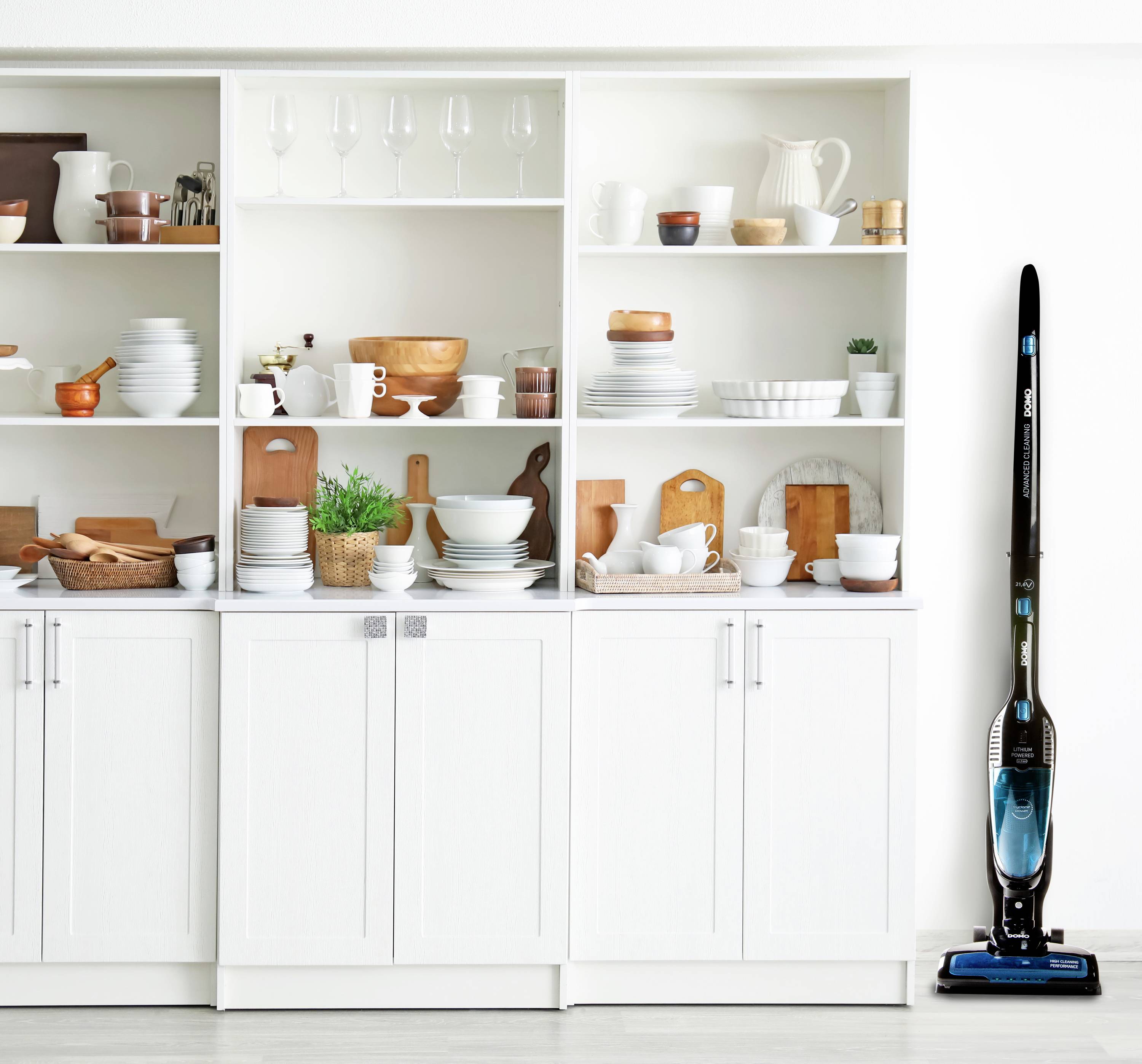 DOMO DO228SV DO228SV Zyklon-Handstaubsauger 21.6 V inkl. Akku, Zyklon-Technik