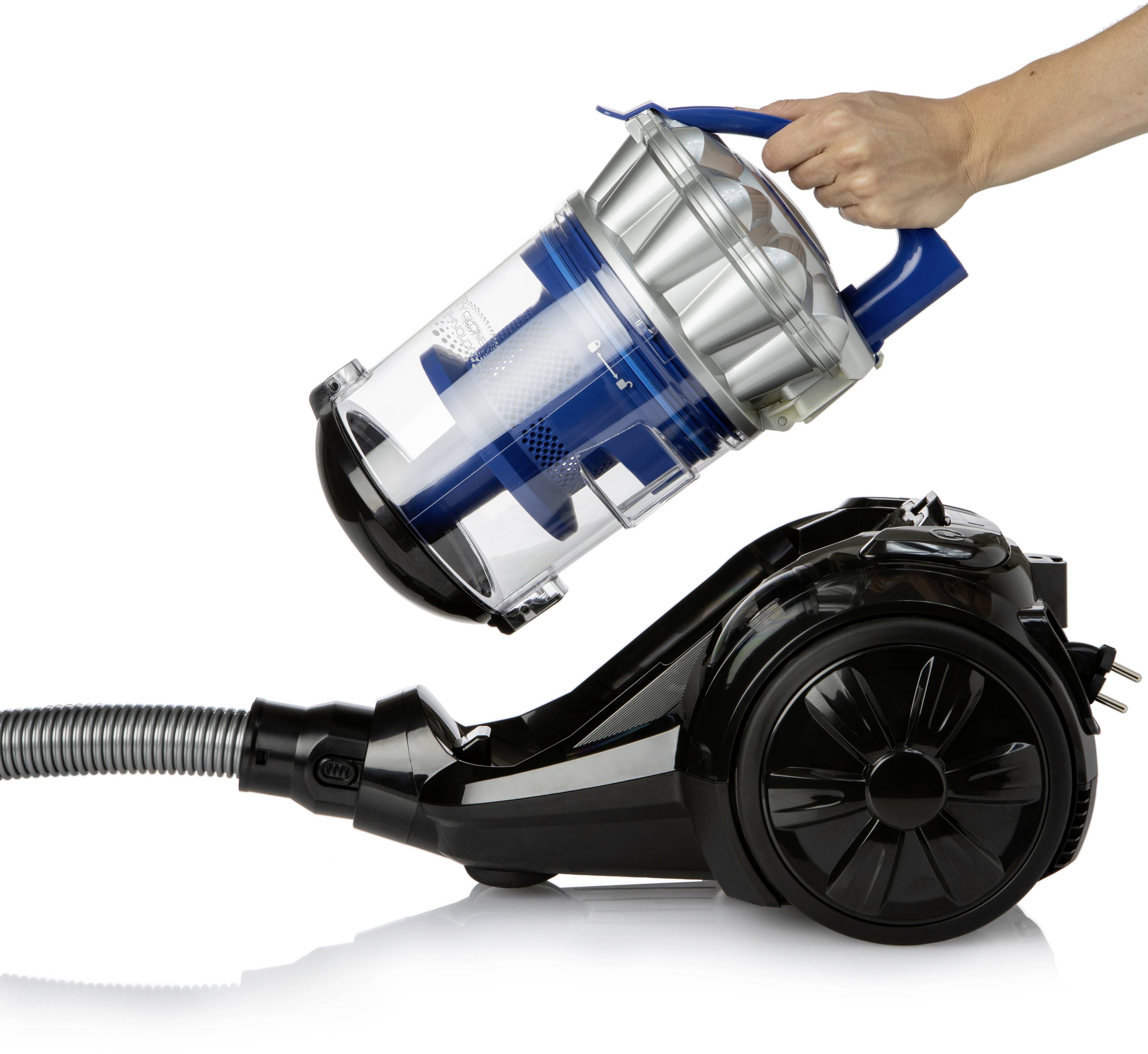 DOMO DO7290S Zyklon-Staubsauger Zyklon-Technik