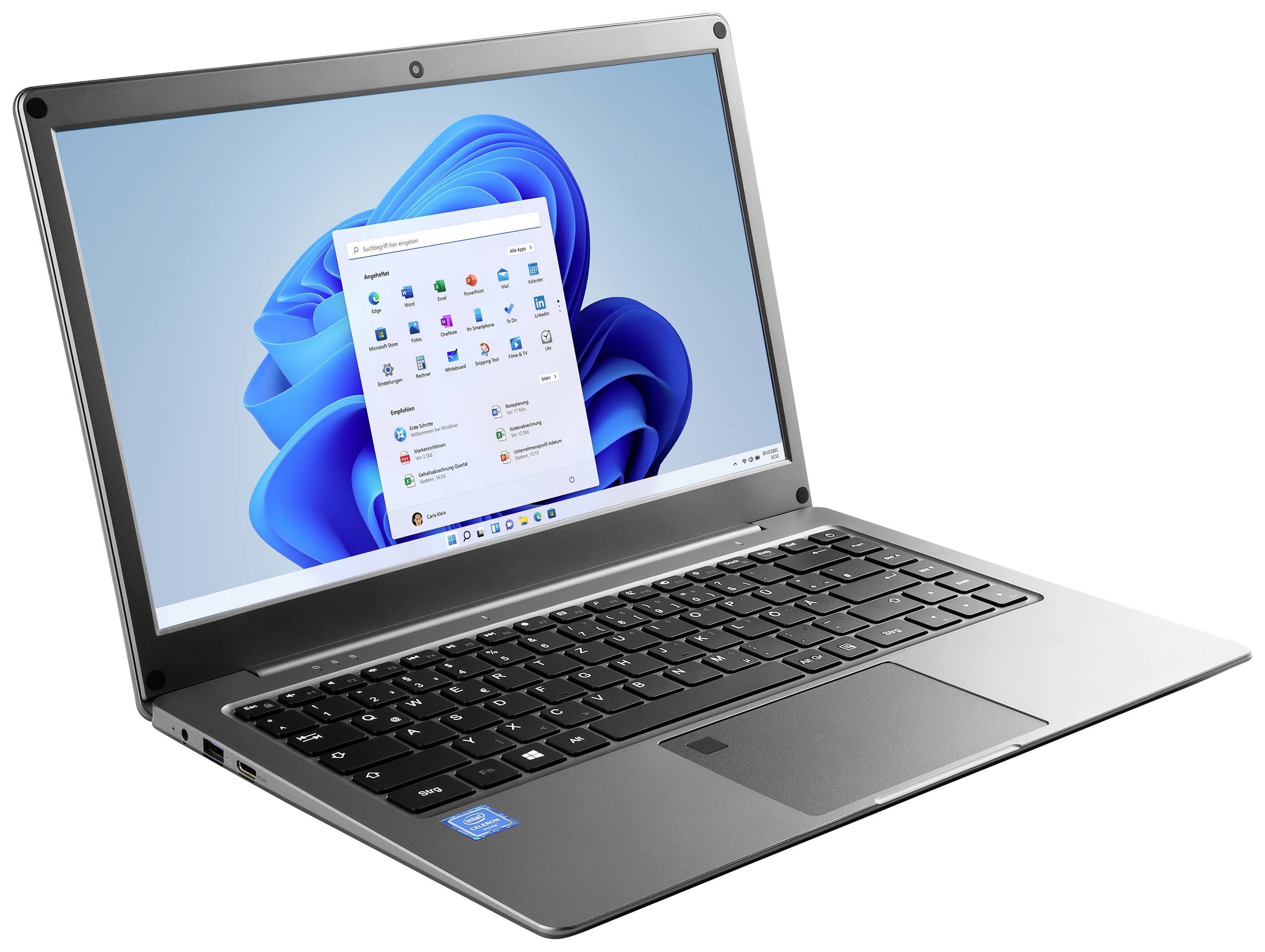 CSL Computer Notebook R' Evolve C14i V2 35.8 cm (14.1 Zoll) Full HD Intel® Celeron® N4120 4 GB RAM