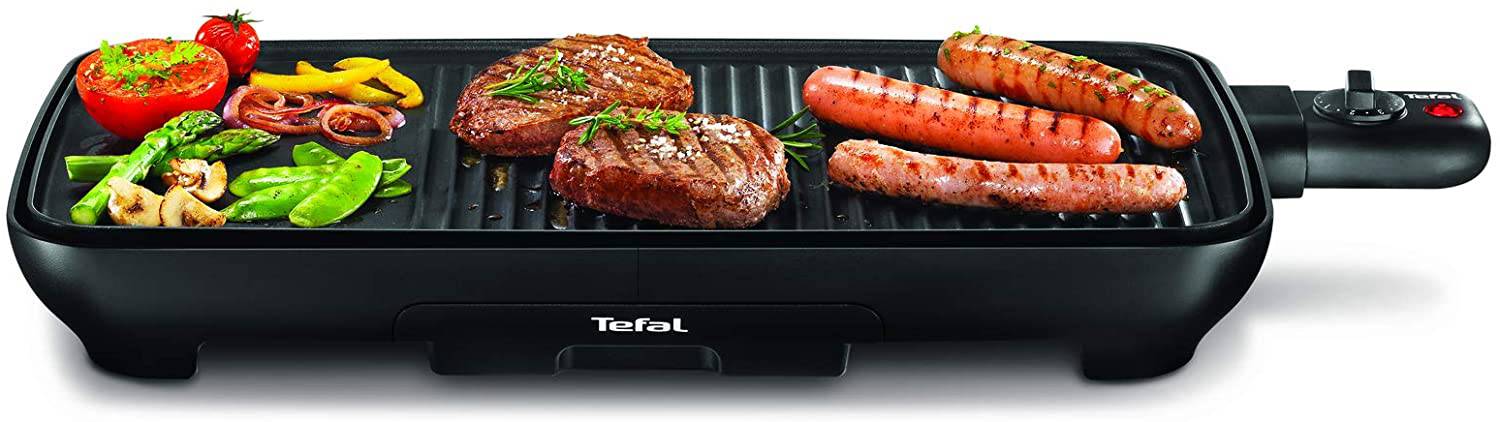 Tefal Plancha Malaga Teppan Yaki Teppan Yaki Tischgrill Schwarz