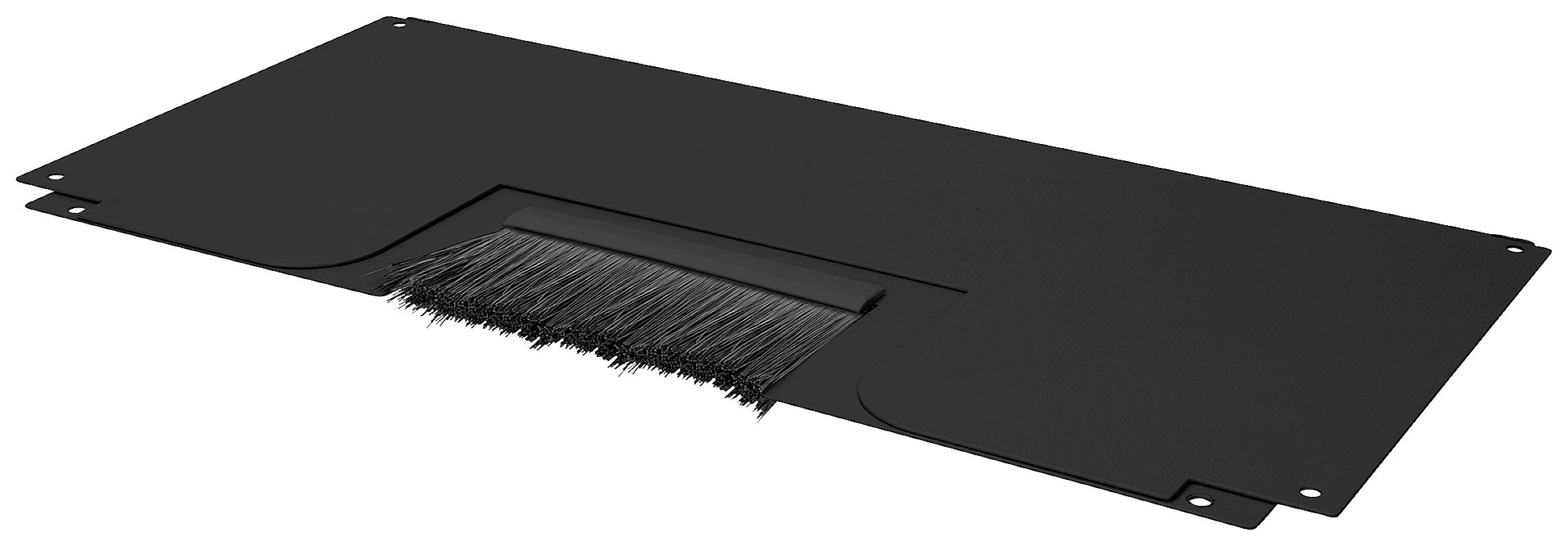 Digitus Gehäusezubehör (B x H x T) 30 x 255 x 515 mm Schwarz (RAL 9005), Schwarz