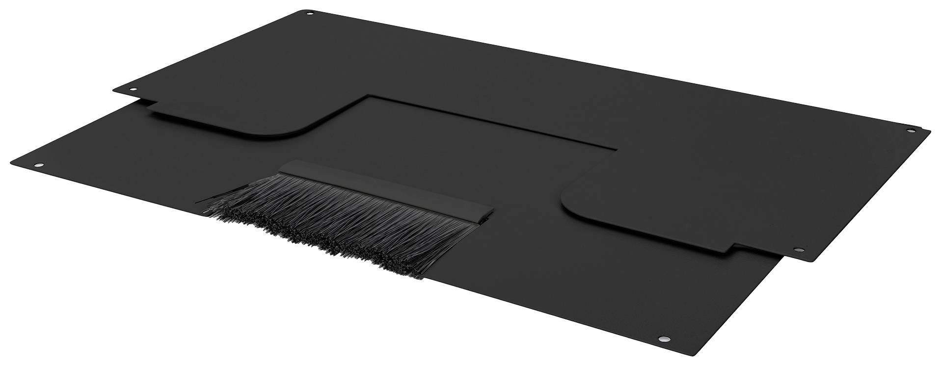 Digitus Gehäusezubehör (B x H x T) 30 x 255 x 515 mm Schwarz (RAL 9005), Schwarz