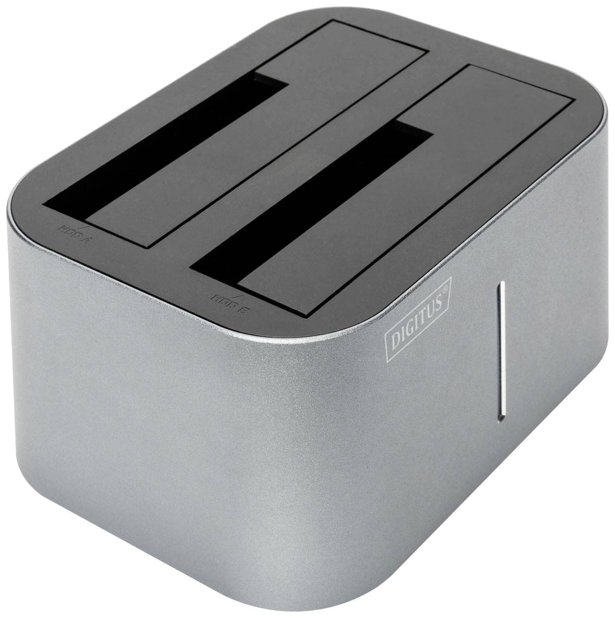 Digitus DA-71540-1 USB-A (USB 3.0) SATA 6 Gb/s 2 Port Festplatten-Dockingstation 2.5 Zoll, 3.5 Zoll mit Clone-Funktion
