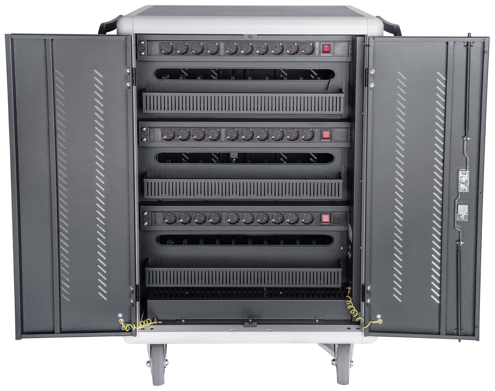 Digitus DN-45002 Lade- und Managementsystem Mobiles Ladesystem 30 Notebooks / Tablets (max. 39,62cm / 15,6 Zoll, USB-A)