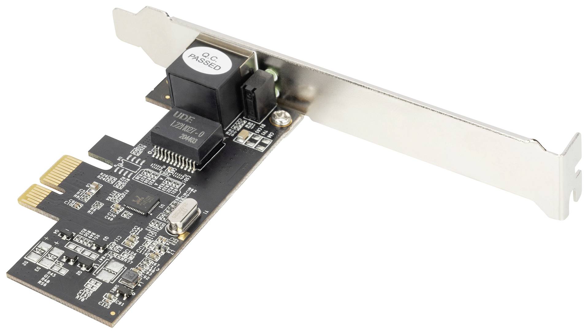 DIGITUS PCI Express Netzwerkkarte RJ45 Gigabit 2.5G RTL8125B Multimedia-Technik Netzwerkkarten