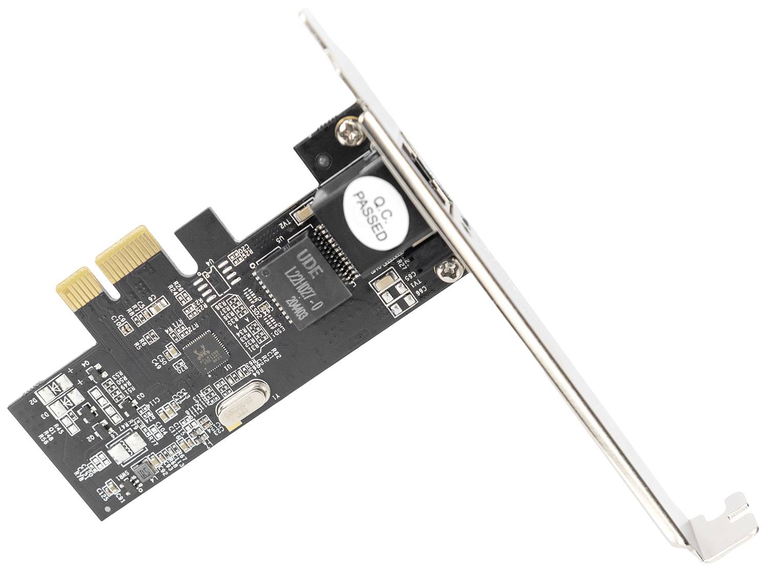 DIGITUS PCI Express Netzwerkkarte RJ45 Gigabit 2.5G RTL8125B Multimedia-Technik Netzwerkkarten