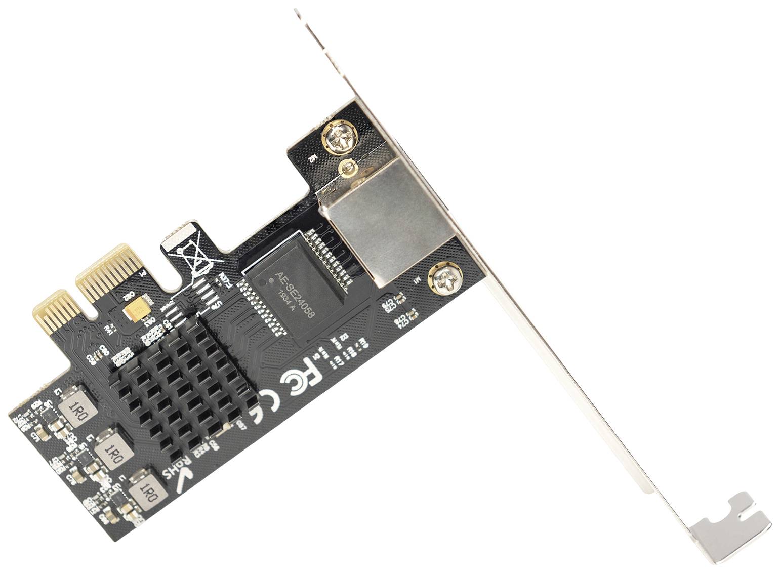DIGITUS PCI Express Netzwerkkarte RJ45 Gigabit 2.5G RTL8125B Multimedia-Technik Netzwerkkarten