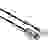 Manhattan DisplayPort / USB-C® Anschlusskabel DisplayPort Stecker, USB-C® Stecker 3.00 m Grau, Schw