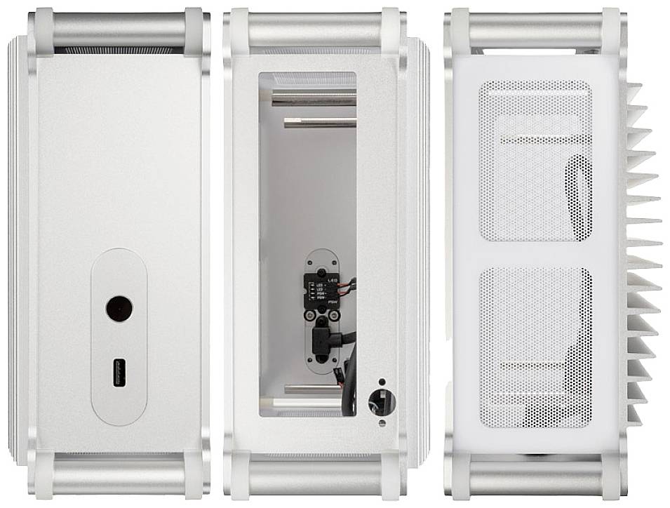 Streacom ST-DB1S Mini-Tower PC-Gehäuse Schwarz