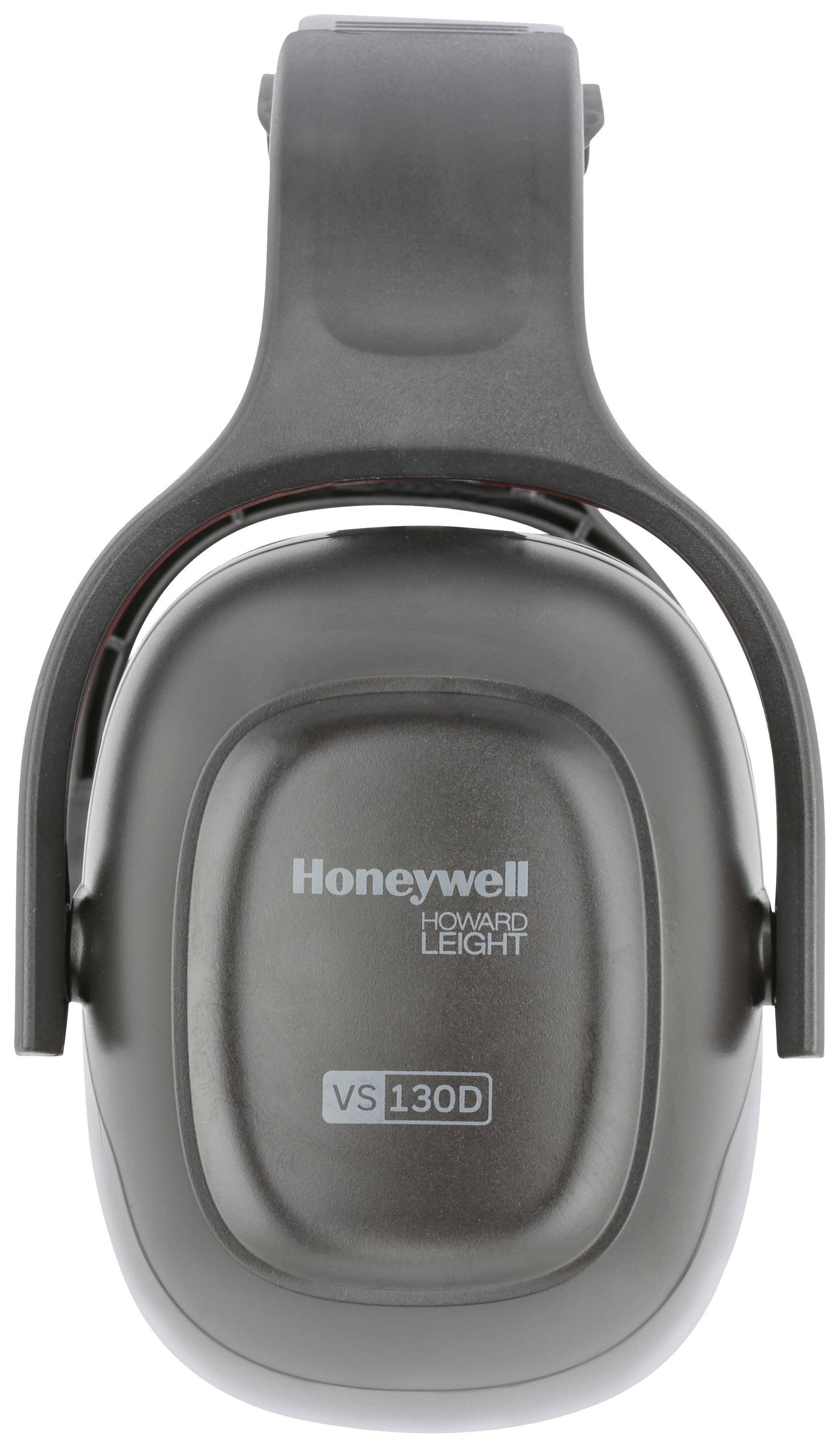 Gehörschutzmittel 'Honeywell Howard Leight VS130D' in Schwarz, seitliche Ansicht.