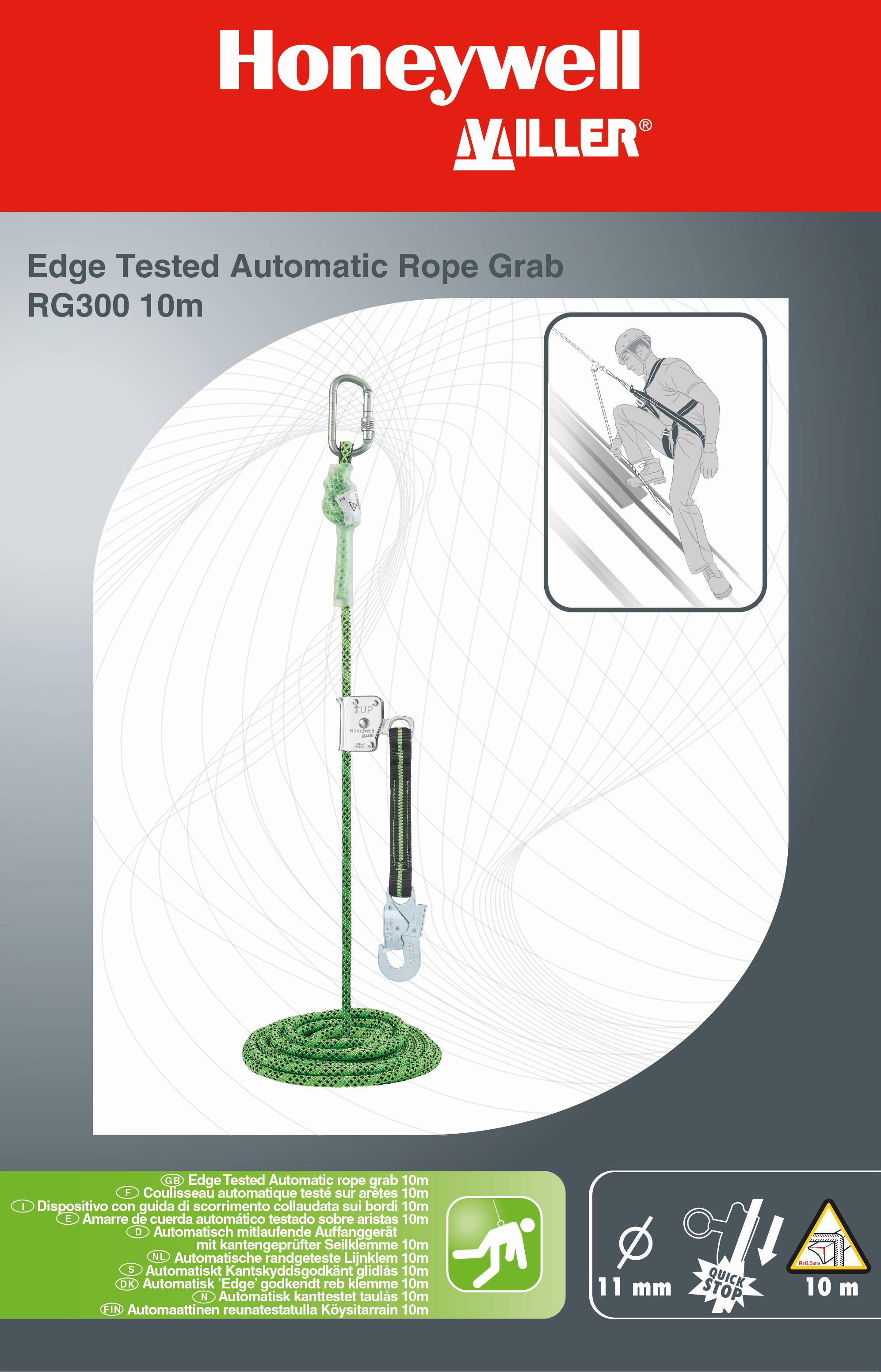 Miller BY Honeywell 1036265 RG300 Sicherungssystem
