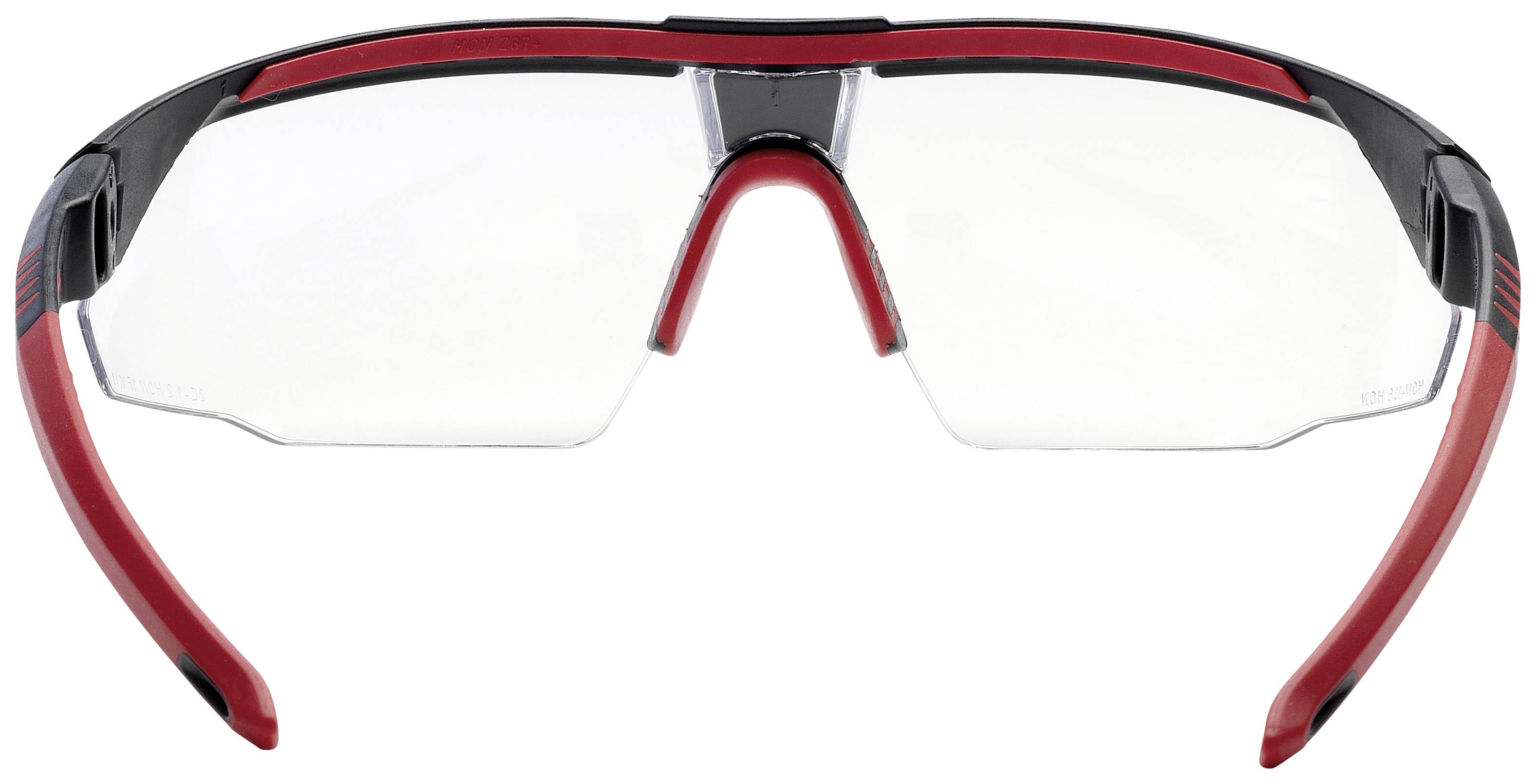 Honeywell Avatar 1034836 Schutzbrille Schwarz, Rot