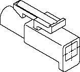 Molex Buchsengehäuse-Kabel 19091019