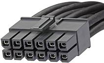 Molex Stiftgehäuse-Kabel 451361210