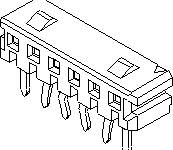 Molex Buchsengehäuse-Platine 524181610